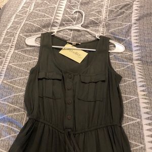 Olive green jumpsuit